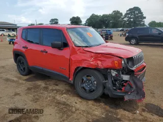 2020 Jeep Renegade Sport with VIN ZACNJAAB3LPL71917, listed as a Copart auction lot 55525795 with 83,118 mi miles and Salvage title. Bid and sale history available at DreamBid. Image 4.