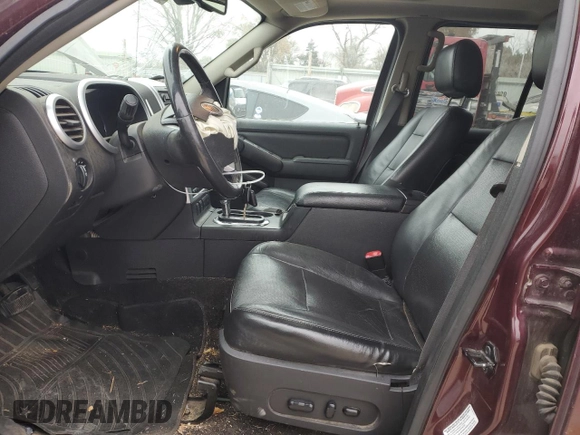 2007 Mercury Mountaineer Premier with VIN 4M2EU48877UJ14814, listed as a Copart auction lot 83023884 with 214,720 mi miles and Salvage Title. Bid and sale history available at carsss.com. Image 7.
