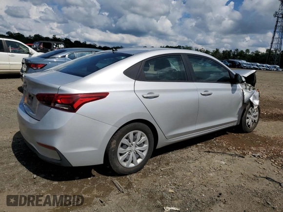 2021 Hyundai Accent SE with VIN 3KPC24A69ME132561, listed as a Copart auction lot 64632985 with 62,314 mi miles and Clean title. Bid and sale history available at DreamBid. Image 3.