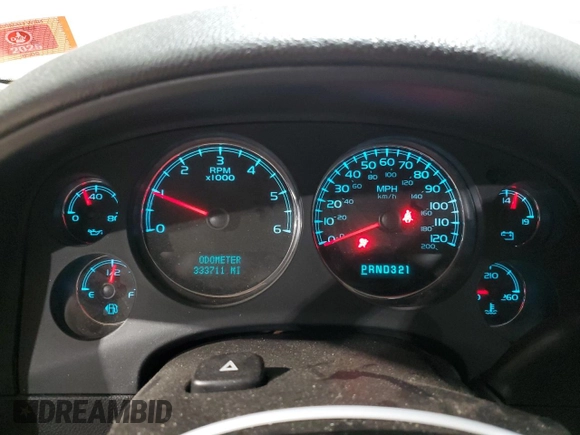 2008 Chevrolet Avalanche LT w/3LT with VIN 3GNFK12388G279813, listed as a Copart auction lot 41590555 with 333,711 mi miles and Clean Title. Bid and sale history available at carsss.com. Image 9.