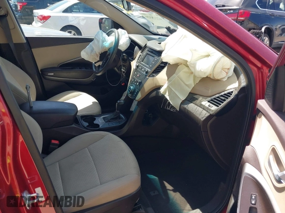 2017 Hyundai Santa Fe 2.4L with VIN 5XYZTDLB1HG466089, listed as a IAAI auction lot 42228320 with 138,476 mi miles and . Bid and sale history available at DreamBid. Image 5.