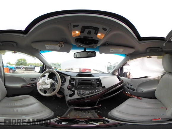 2013 Toyota Sienna XLE AAS with VIN 5TDYK3DC5DS405535, listed as a IAAI auction lot 42348931 with 186,177 mi miles and . Bid and sale history available at DreamBid. Image 19.