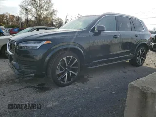 2021 Volvo XC90 Momentum with VIN YV4A221K4M1704449, listed as a Copart auction lot 80395884 with 0 mi miles and Salvage Title. Bid and sale history available at carsss.com. Image 1.
