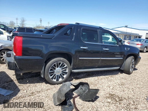 2011 Cadillac Escalade EXT Luxury z VIN 3GYT4MEF9BG177290, wystawiony jako Copart lot #54377825 z przebiegiem 158 099 mil mil oraz Szkody całkowita. Historia ofert i sprzedaży dostępna na DreamBid. Obrazek 3.