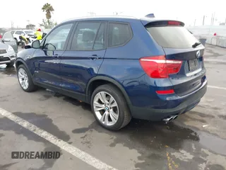 2016 BMW X3 sDrive28i with VIN 5UXWZ7C56G0M83583, listed as a IAAI auction lot 41517534 with 89,611 mi miles and . Bid and sale history available at DreamBid. Image 3.
