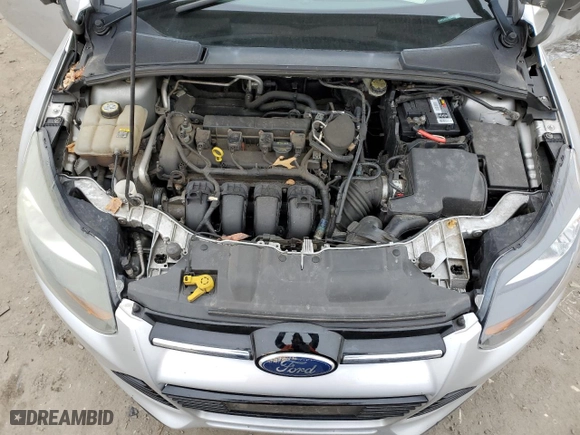 2012 Ford Focus Titanium with VIN 1FAHP3J21CL293447, listed as a Copart auction lot 43963615 with 151,448 mi miles and Salvage Title. Bid and sale history available at carsss.com. Image 12.