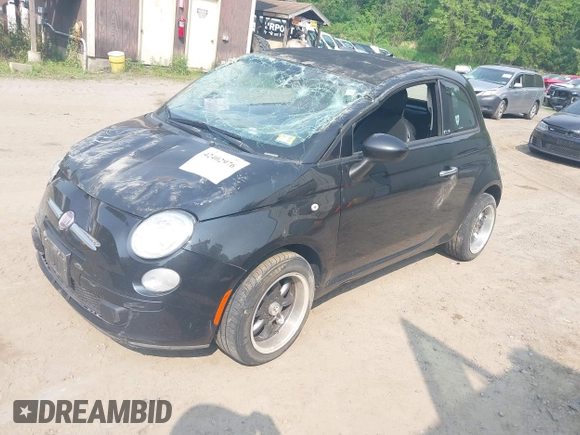 2013 FIAT 500 Pop with VIN 3C3CFFDR5DT560049, listed as a IAAI auction lot 42402976 with 105,731 mi miles and . Bid and sale history available at DreamBid. Image 2.