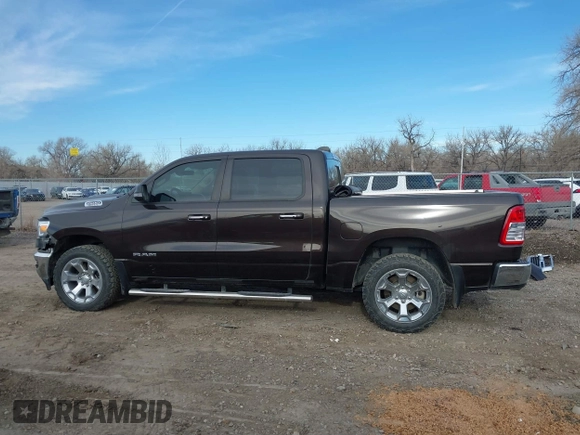 2019 Ram 1500 Big Horn/Lone Star with VIN 1C6SRFFT7KN781986, listed as a IAAI auction lot 41725219 with 62,351 mi miles. Bid and sale history available at carsss.com. Image 15.