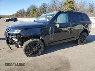 2023 Land Rover Range Rover SE z VIN SALKP9E76PA011452, wystawiony jako Copart lot #53785605 z przebiegiem 24 263 mil mil oraz Szkoda całkowita • Salvage title. Historia ofert i sprzedaży dostępna na DreamBid. Obrazek 1.