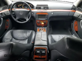 2006 Mercedes-Benz S 430 with VIN WDBNG83J56A480722, listed as a Copart auction lot 84189154 with 126,437 mi miles and Salvage Title. Bid and sale history available at carsss.com. Image 8.