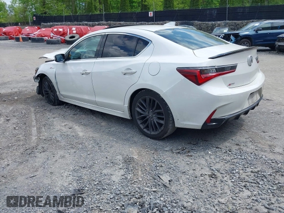 2022 Acura ILX Premium with VIN 19UDE2F81NA005108, listed as a IAAI auction lot 42208509 with 115,854 mi miles and . Bid and sale history available at DreamBid. Image 3.