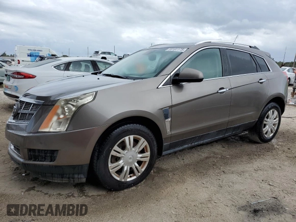 2011 Cadillac SRX Luxury Collection with VIN 3GYFNDEY7BS512927, listed as a Copart auction lot 55181175 with 177,264 mi miles and Clean Title. Bid and sale history available at carsss.com. Image 1.