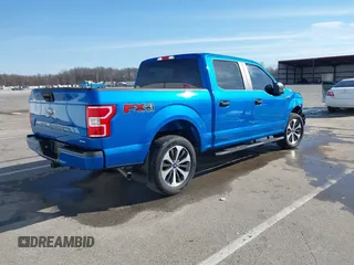 2019 Ford F-150 XL with VIN 1FTEW1EP0KKF24515, listed as a IAAI auction lot 41810694 with 58,906 mi miles. Bid and sale history available at carsss.com. Image 4.