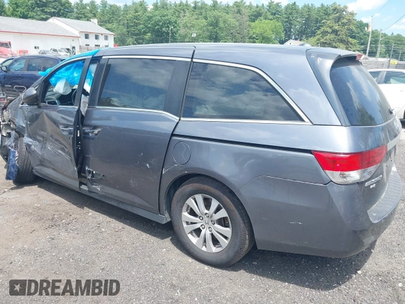 2014 Honda Odyssey EX-L with VIN 5FNRL5H60EB112293, listed as a IAAI auction lot 42537523 with 155,000 mi miles and . Bid and sale history available at DreamBid. Image 3.