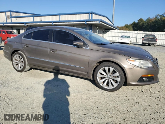 2010 Volkswagen CC Sport with VIN WVWMN7AN3AE541988, listed as a Copart auction lot 77670794 with 100,277 mi miles and Salvage Title. Bid and sale history available at DreamBid. Image 4.