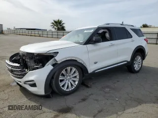 2023 Ford Explorer King Ranch z VIN 1FM5K8LC8PGB52447, wystawiony jako Copart lot #79383684 z przebiegiem 35 948 mil mil oraz Szkoda całkowita • Salvage title. Historia ofert i sprzedaży dostępna na DreamBid. Obrazek 1.