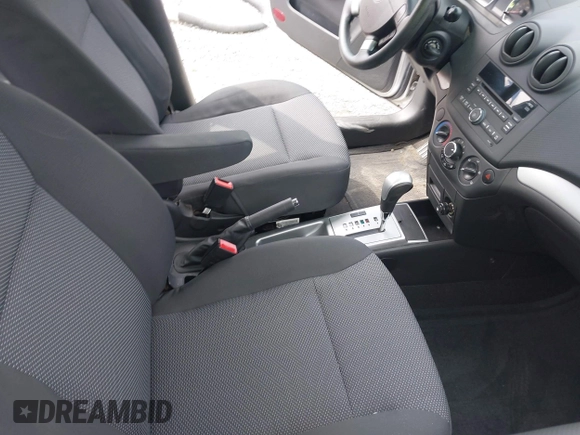 2010 Chevrolet Aveo 1LT с VIN KL1TD5DE7AB133551, выставлен на аукционе IAAI как лот 42499135 с пробегом 46 294 миль миль и . История ставок и продаж доступна на DreamBid. Изображение 5.