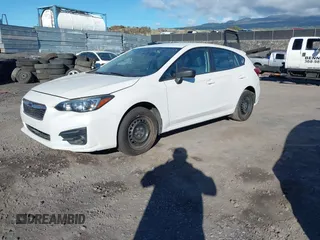 2019 Subaru Impreza with VIN 4S3GTAB63K3742231, listed as a IAAI auction lot 40848857 with 1 mi miles. Bid and sale history available at carsss.com. Image 2.