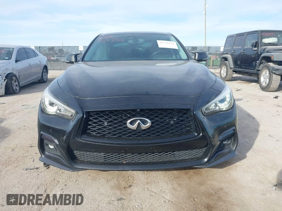 2019 Infiniti Q50 Luxe z VIN JN1EV7AP8KM519419, wystawiony jako IAAI lot #41278134 z przebiegiem 91 902 mil mil oraz . Historia ofert i sprzedaży dostępna na DreamBid. Obrazek 12.