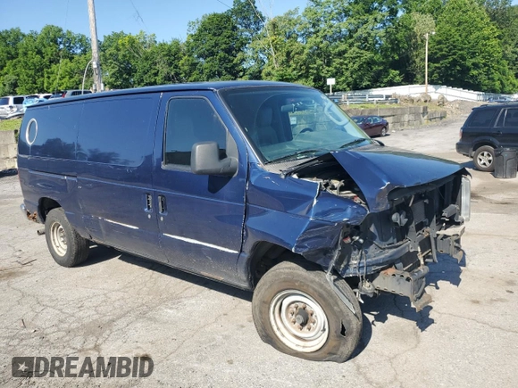 2011 Ford Econoline Cargo Commercial with VIN 1FTSE3EL6BDA84416, listed as a Copart auction lot 61382375 with 270,732 mi miles and Salvage title. Bid and sale history available at DreamBid. Image 4.