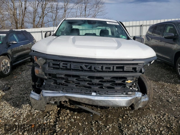 2023 Chevrolet Silverado 1500 Work Truck with VIN 3GCNAAED7PG325867, listed as a Copart auction lot 47447205 with 0 mi miles and Salvage Title. Bid and sale history available at carsss.com. Image 5.