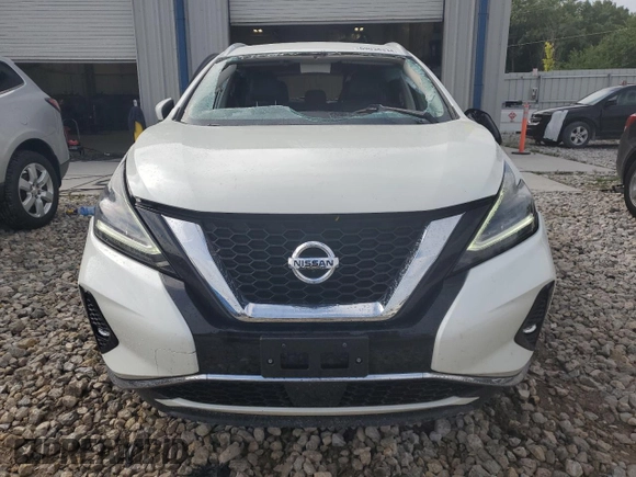 2021 Nissan Murano SL with VIN 5N1AZ2CS7MC123135, listed as a Copart auction lot 69038334 with 70,195 mi miles and Non Repairable. Bid and sale history available at DreamBid. Image 5.