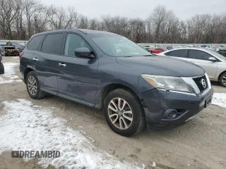 2013 Nissan Pathfinder SL with VIN 5N1AR2MN1DC603471, listed as a Copart auction lot 46274285 with 125,978 mi miles and Salvage Title. Bid and sale history available at carsss.com. Image 4.