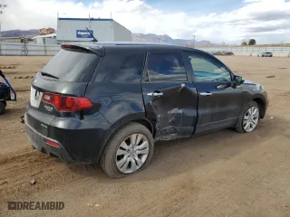 2012 Acura RDX with VIN 5J8TB1H29CA001277, listed as a Copart auction lot 47063835 with 175,190 mi miles and Salvage Title. Bid and sale history available at carsss.com. Image 3.