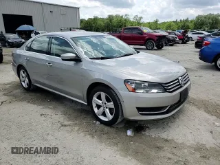 2013 Volkswagen Passat SE with VIN 1VWBH7A33DC069849, listed as a Copart auction lot 60709075 with 217,320 mi miles and Salvage title. Bid and sale history available at DreamBid. Image 13.
