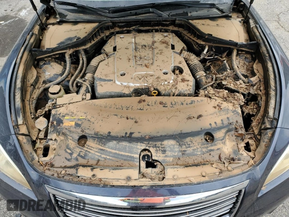 2011 Infiniti M37 with VIN JN1BY1AR5BM373456, listed as a Copart auction lot 73977884 with 0 mi miles and Salvage Title. Bid and sale history available at carsss.com. Image 11.