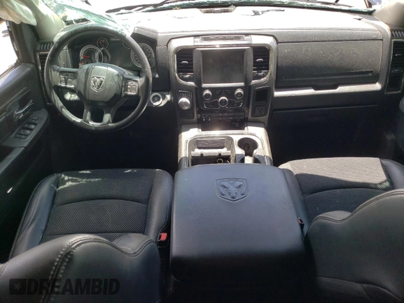 2017 Ram 1500 Sport with VIN 1C6RR6MT1HS637457, listed as a Copart auction lot 56231025 with 62,868 mi miles and Salvage title. Bid and sale history available at DreamBid. Image 8.