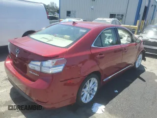2010 Lexus HS with VIN JTHBB1BA4A2026944, listed as a Copart auction lot 62147964 with Not Provided miles and Salvage Title. Bid and sale history available at carsss.com. Image 3.