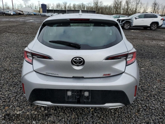 2022 Toyota Corolla Hatchback XSE with VIN JTNC4MBEXN3188237, listed as a Copart auction lot 43720505 with 15,874 mi miles and Salvage Title. Bid and sale history available at carsss.com. Image 6.