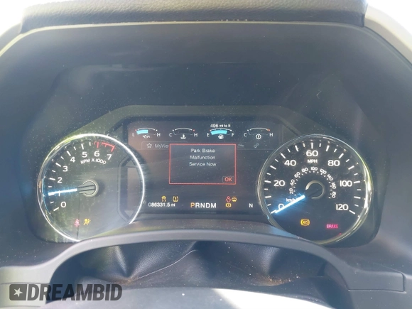 2018 Ford F-150 XL with VIN 1FTEW1E53JKD67060, listed as a IAAI auction lot 41612914 with 86,331 mi miles. Bid and sale history available at carsss.com. Image 7.