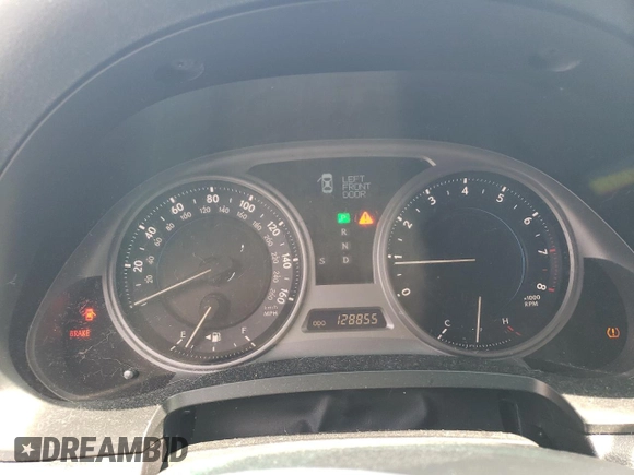 2009 Lexus IS 250 with VIN JTHCK262895034892, listed as a Copart auction lot 62001605 with 128,855 mi miles and Clean title. Bid and sale history available at DreamBid. Image 9.