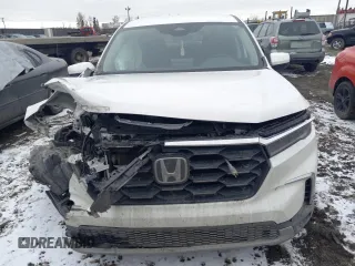 2023 Honda Pilot EX-L 7 Passenger with VIN 5FNYG1H59PB043364, listed as a Copart auction lot 75081894 with 12,859 mi miles and Salvage Title. Bid and sale history available at carsss.com. Image 5.