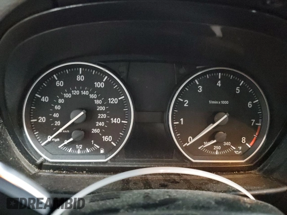 2012 BMW 1 Series 135i with VIN WBAUN7C55CVM26371, listed as a Copart auction lot 71600354 with Not provided miles and Salvage title. Bid and sale history available at DreamBid. Image 9.