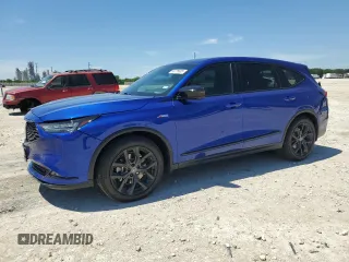 2023 Acura MDX w/A-Spec Package with VIN 5J8YE1H06PL023338, listed as a Copart auction lot 56776685 with 16,397 mi miles and Salvage title. Bid and sale history available at DreamBid. Image 1.