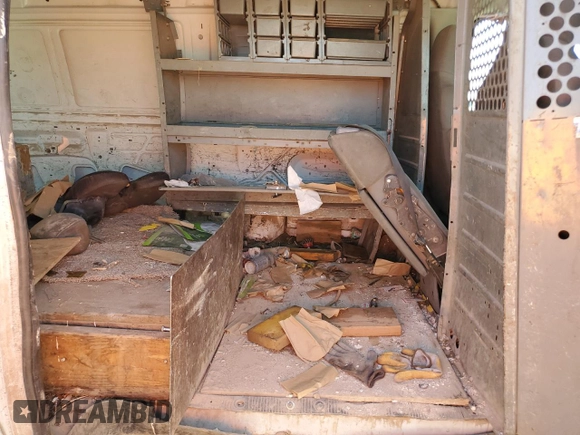 2012 Ford Econoline Cargo Super Duty Commercial with VIN 1FTSS3EL9CDB12784, listed as a Copart auction lot 57256595 with 369,541 mi miles and Salvage title. Bid and sale history available at DreamBid. Image 11.