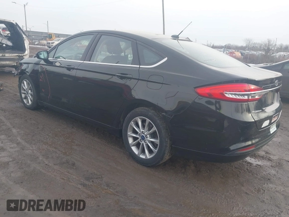 2017 Ford Fusion SE with VIN 3FA6P0H76HR378395, listed as a IAAI auction lot 41478073 with 40,905 mi miles. Bid and sale history available at carsss.com. Image 3.