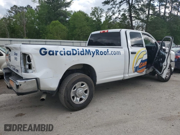 2022 Ram 2500 Tradesman с VIN 3C6UR4HJ8NG138617, выставлен на аукционе Copart как лот 51532915 с пробегом 78 524 миль миль и Списание • Salvage title. История ставок и продаж доступна на DreamBid. Изображение 3.
