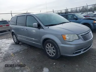 2014 Chrysler Town & Country Touring with VIN 2C4RC1BG0ER292356, listed as a IAAI auction lot 41417343 with 192,109 mi miles. Bid and sale history available at carsss.com. Image 1.