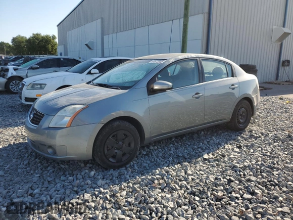 2008 Nissan Sentra S with VIN 3N1AB61E08L640903, listed as a Copart auction lot 53572935 with 129,157 mi miles and Salvage Title. Bid and sale history available at DreamBid. Image 1.