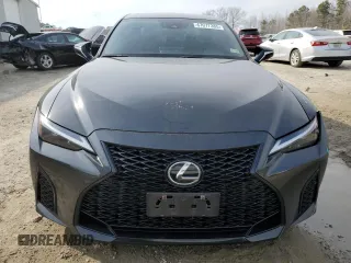 2022 Lexus IS 350 F Sport with VIN JTHGZ1E21N5026894, listed as a Copart auction lot 47077385 with 26,499 mi miles and Salvage title. Bid and sale history available at DreamBid. Image 5.