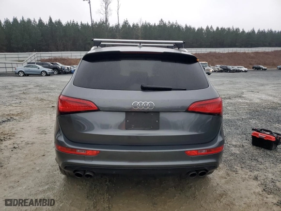 2015 Audi SQ5 Prestige with VIN WA1VGAFP7FA052184, listed as a Copart auction lot 41655245 with 76,068 mi miles and Salvage Title. Bid and sale history available at carsss.com. Image 6.