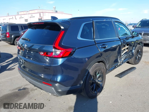 2024 Honda CR-V Sport-L with VIN 7FARS5H89RE034353, listed as a IAAI auction lot 41605080 with 6,316 mi miles and . Bid and sale history available at DreamBid. Image 4.
