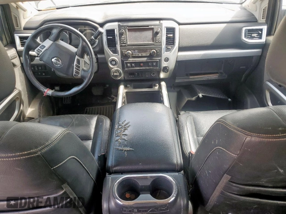 2017 Nissan Titan SV with VIN 1N6AA1E52HN575675, listed as a Copart auction lot 59639975 with 227,451 mi miles and Clean title. Bid and sale history available at DreamBid. Image 8.
