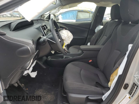 2017 Toyota Prius Two with VIN JTDKBRFU8H3048955, listed as a Copart auction lot 58362415 with 77,851 mi miles and Salvage title. Bid and sale history available at DreamBid. Image 7.