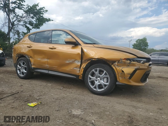 2024 Dodge Hornet R/T Plus with VIN ZACPDFDW2R3A11293, listed as a Copart auction lot 55912765 with 14,109 mi miles and Salvage title. Bid and sale history available at DreamBid. Image 4.