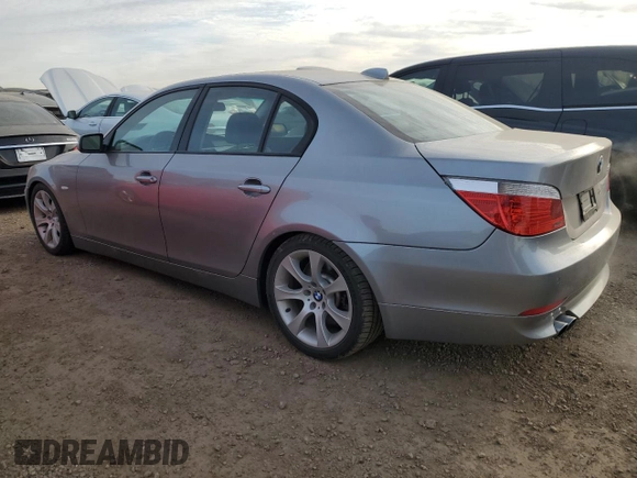 2006 BMW 5 Series 550i with VIN WBANB53586CP02981, listed as a Copart auction lot 84903254 with 124,132 mi miles and Salvage Title. Bid and sale history available at DreamBid. Image 2.
